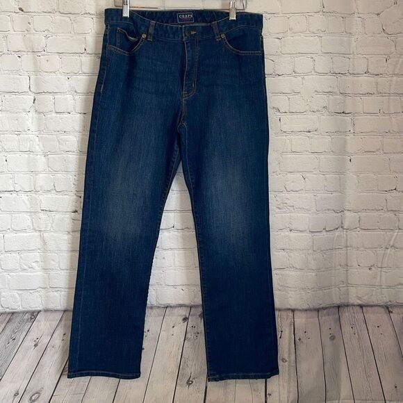 Chaps Denim Women’s Madden Straight Jeans size 12 - Picture 1 of 5